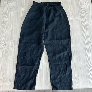 Posse Black Linen Pants